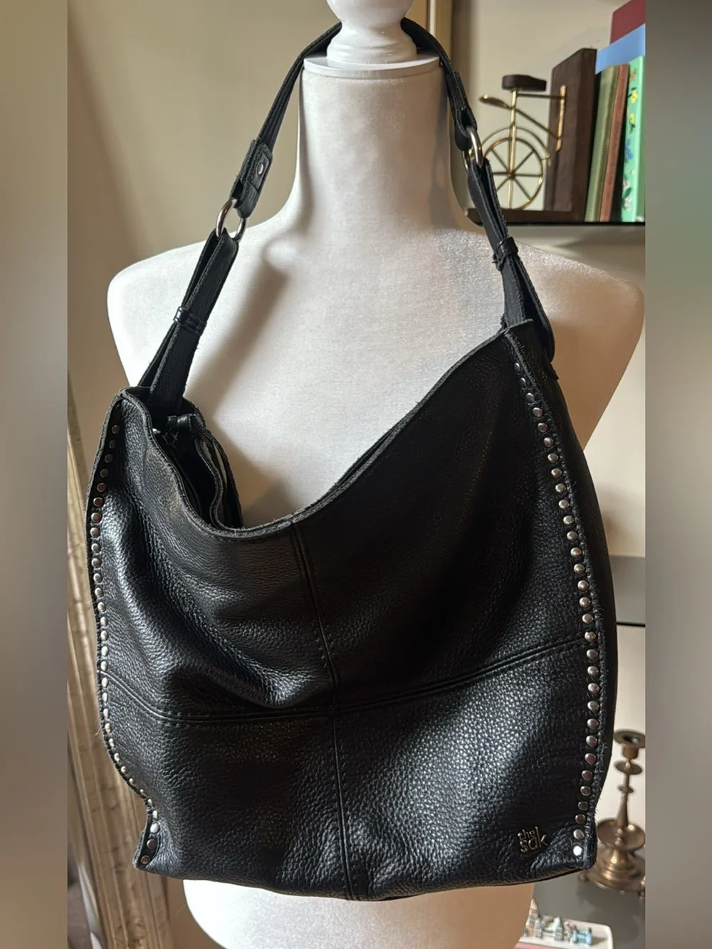 The Sak leather studded purse
